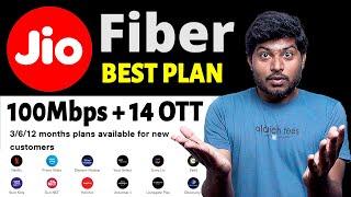 100 Mbps + 14 OTT  Jio Fiber 899 Plan  Unlimited Internet