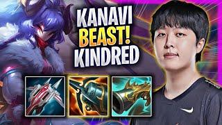 KANAVI IS A BEAST WITH KINDRED - JDG Kanavi Plays Kindred JUNGLE vs Ivern  Season 2024