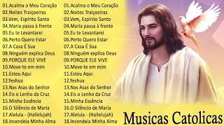 2023 Lindas músicas religiosas católicas de louvor e adoracão carismáticos  Músicas católicas