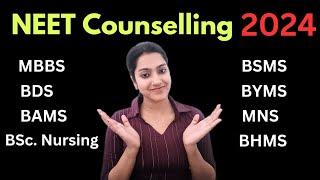 NEET ki counselling kaise hoti hai 2024 me  NEET counselling process step by step 2024  NEET 2024