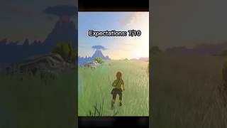 Is Zelda Botw Overrated?  Expectations vs Reality  #botw #zelda #nintendo #breathofthewild