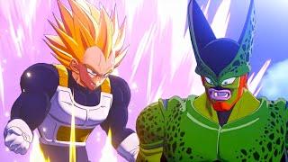 Dragon Ball Z Kakarot Ps5 - Super Vegeta vs Cell  Cell Absorbs 18 & Transformed into Perfect Form