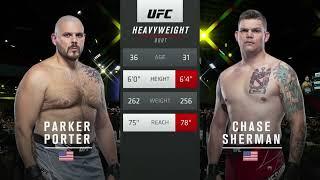 Parker Porter vs Chase Sherman UFC Vegas 34 FULL FIGHT CHAMPIONSHIP
