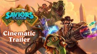 Saviors of Uldum Cinematic Trailer  Hearthstone