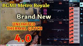 latest new BGMI Metro Royale thermal glitch chapter 9 Thermal glitch bgmi tips and tricks