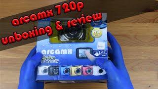 ARCAMX ACTION CAM UNBOXING AND REVIEW