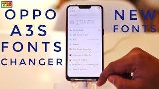 Oppo A3s Fonts Changer  Change Fonts in Oppo A3s