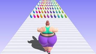 Satisfying Mobile Game FAT 2 FIT Clothes Run Big Update All Levels Play 2024 Levels Tiktok Gaming