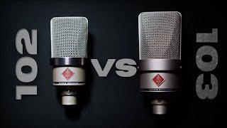 Comparing the Neumann TLM 102 and TLM 103