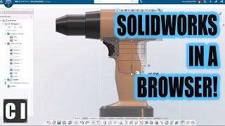 Getting Started with SOLIDWORKS Cloud 3D Modeling & Design in the Browser Solidworks Tutorial
