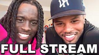 Kai Cenat & Gervonta Davis FULL STREAM