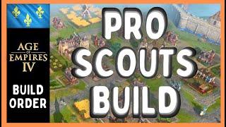 Aoe4 French Build Order  PROFESSIONAL SCOUTS