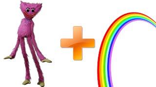 Kissy Missy + Rainbow = ??? Huggy Wuggy Animation #5