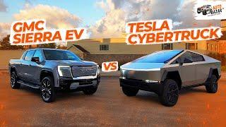 Инновации или роскошь? Tesla Cybertruck vs GMC Sierra EV обзор и сравнение ЛУЧШИХ электропикапов