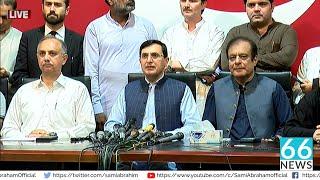 LIVE  PTI Leaders Important Media talk  Imran Khan  SAMI ABRAHAM