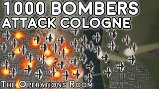 1000 Bombers Attack Cologne - Operation Millennium 1942 - Animated