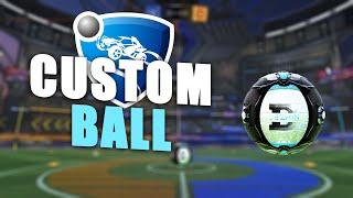 HOW TO GET CUSTOM BALL DECAL ROCKET LEAGUE