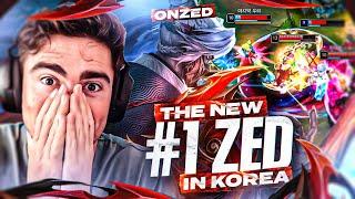 Everybody is TERRIFIED of the *NEW #1 ZED KOREA*