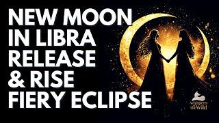 NEW MOON in Libra  SOLAR ECLIPSE Guided Meditation Transforming Relationships