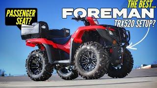 New Honda Foreman 520 ATV Accessory Review  Best 4x4 Setup for Trail Riding & Storage