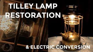 Tilley Lantern Restoration & Electric Conversion