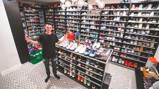 17 Year Old Shows Huge $1000000 Sneaker Collection