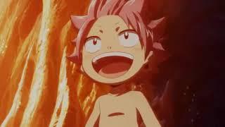 Fairy Tail  Baby Natsu and Igneel Scene