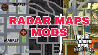 3 Radar Maps Mod  GTA SA Android