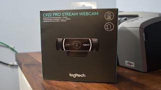 Logitech C922 Pro Stream Webcam Review + 60 FPS Video Test