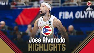 Jose Alvarado  Top Plays  FIBA Olympic Qualifying Tournament 2024