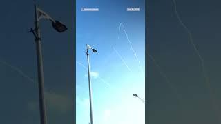 See Israels Iron Dome defense system in action in Ashkelon where NBC News Richard Engel reports.
