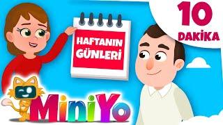 Haftanın Günleri Şarkısı + Daha Fazla Çocuk Şarkısı  Miniyo