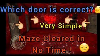 How to Go through the maze in death park Misson Labyrinth 