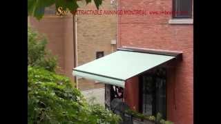 Before & After A Retractable Awning for Balcony - Montréal QC - Awnings Ombrasole