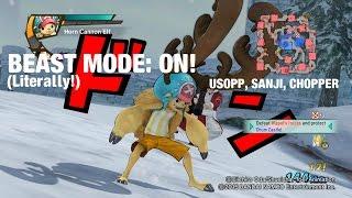The Sniper The Devil and The Monster  Usopp Sanji Chopper Post-timeskipEPIC ATTACK COMPILATION