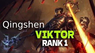 Qingshen Viktor vs Lux  Cn Best Viktor Guide