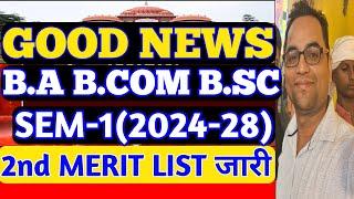 Lnmu 2nd Merit List 2024 Published