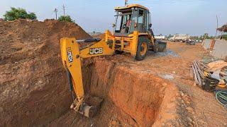 JCB 3DX New HP Fuel Station dig Drain and Diesel Tank  JCB  jcb video