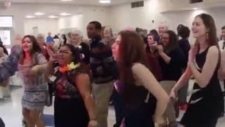 Generations dance to Y-M-C-A Senior Prom Ansonia CT 04072016
