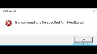 How to Fix ISDone.dll Error in Fitgirl Repacks Installer ISArcExtract - Part 1