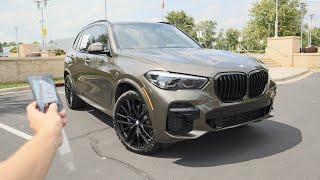 2022 BMW X5 sDrive 40i Start Up Walkaround POV Test Drive and Review