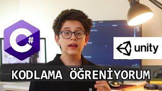 YAZILIMA İLK ADIM - Kodlama Öğreniyorum  - Unity ile OYUN GELİŞTİRMEK - C# Dersleri -1