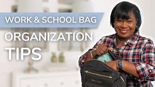 How To Organize A Backpack for Home and School  Whats in my backpack