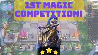 1st win magic competition  Magic chees sinergi marksman + astro