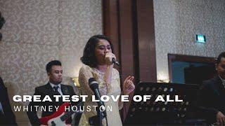 Greatest Love of All - Whitney Houston  cover by TAF Entertainment  at JW Marriot Jakarta