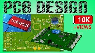 How to Design PCB in Proteus 8 Ares  PCB Design Full Tutorial