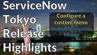 Configuring a custom menu in ServiceNow