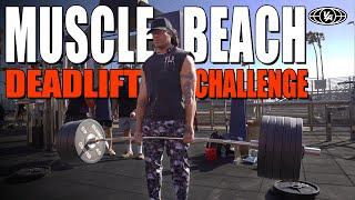 The Manliest Deadlift Vs. Muscle Beach $1000 Prize