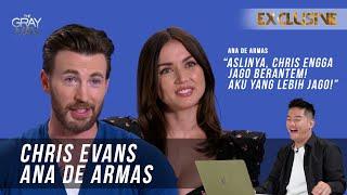 EKSKLUSIF CHRIS EVAN DAN ANA DE ARMAS CURHAT SAMA SI BOY