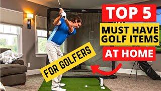 How to Play Golf at Home?Best ️‍️ Items to Practice Golf at Home